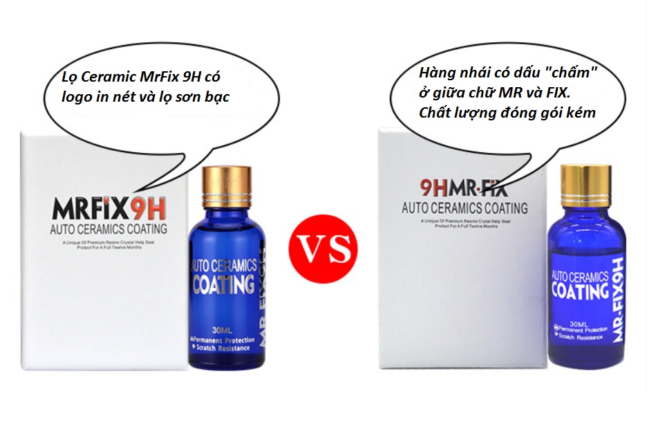 Lọ phủ 🎞 Ceramic 🎞 xe hơi 🎞xe máy 🎞thương hiệu Đức 🎞 MrFIX 🎞
