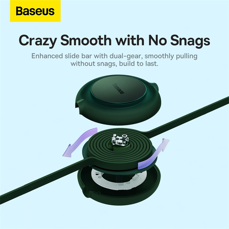 Baseus 3-in-1 Type C USB Cable Retractable Fast Charging Data Cable USB to M+L+C 3.5A 1.1m for iPhone  14 13 12 Pro Huawei Xiaomi Samsung Micro USB C Cord