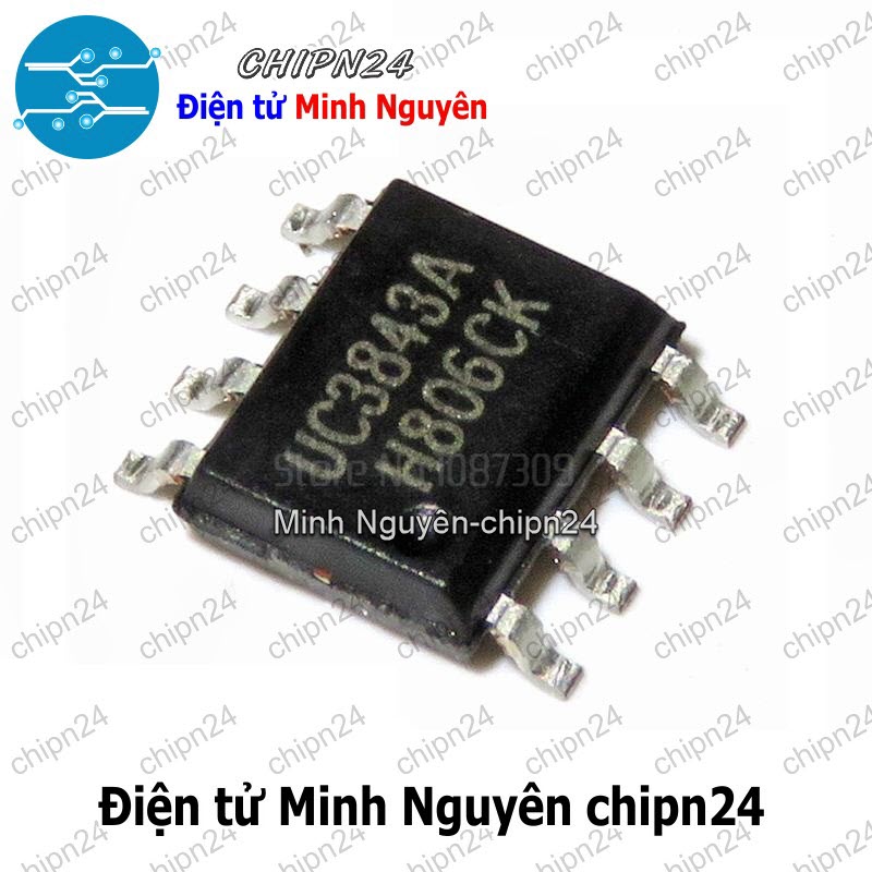 [3 con] (SOP) IC Dán UC3843 SOP-8 (SMD) (UC3843A 3843) - HH001968