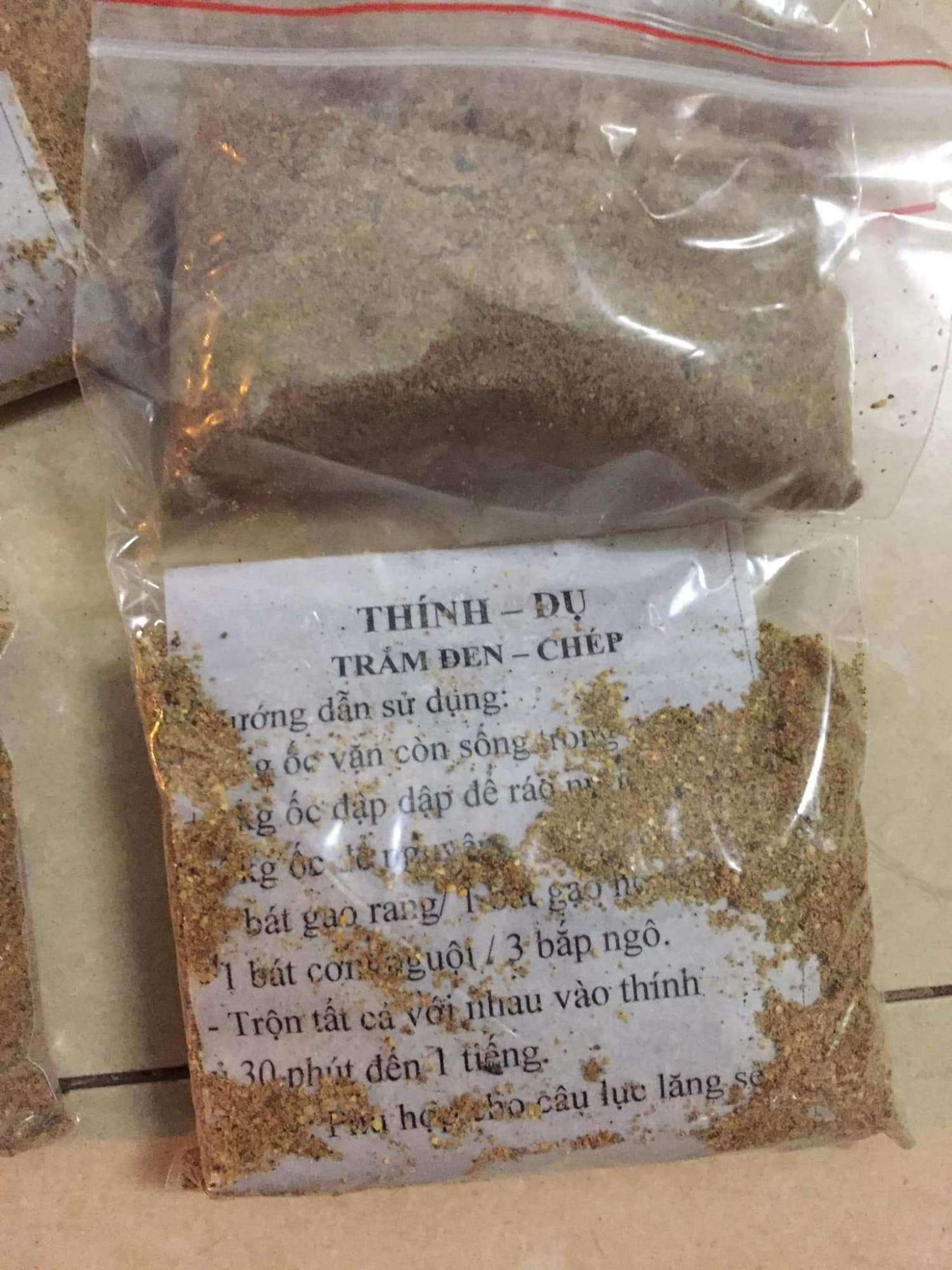 Mồi Thính dụ Trắm đen - Chép Trần Hùng