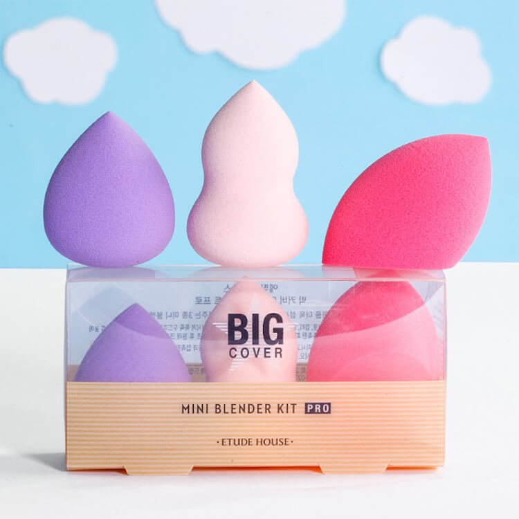 Mút Trang Điểm Big Cover Mini Blender Kit Pro _ HAFA STORE
