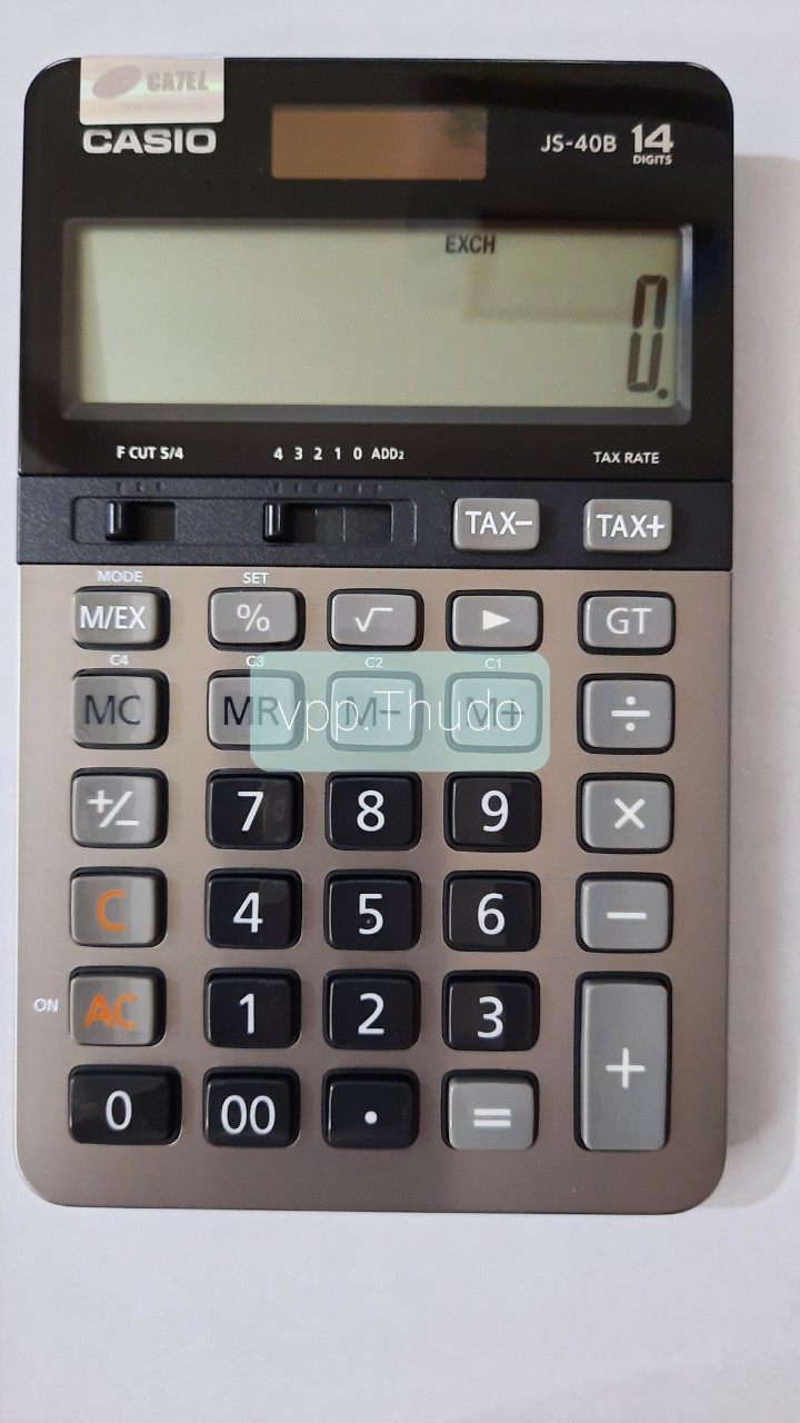 [Chính hãng] Máy tính để bàn Casio JS 40B/máy tính văn phòng