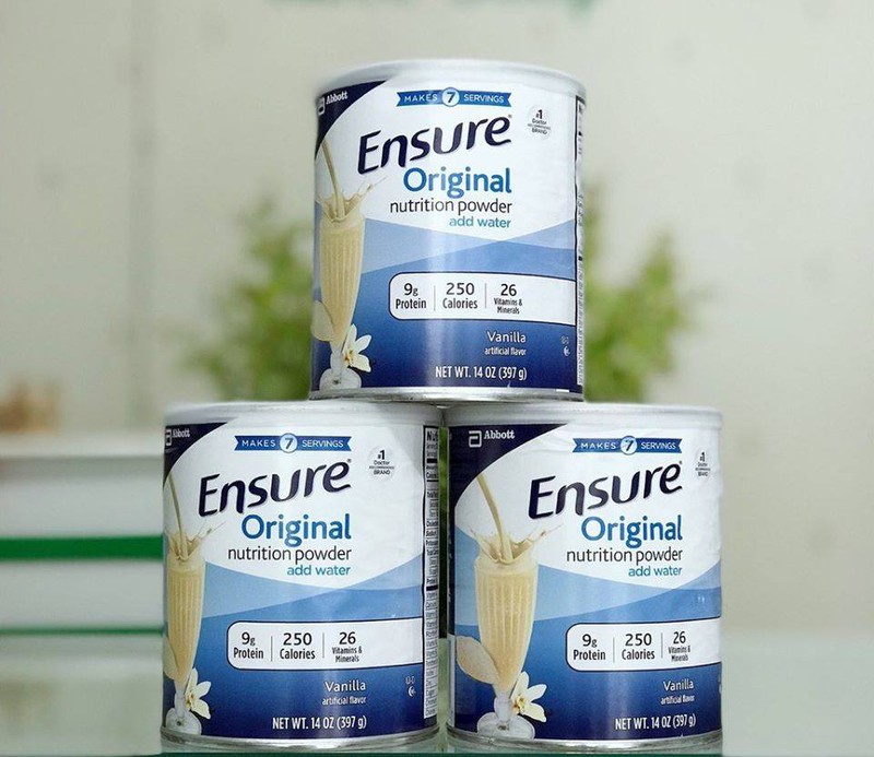 Sữa bột Ensure Mỹ lon 397g