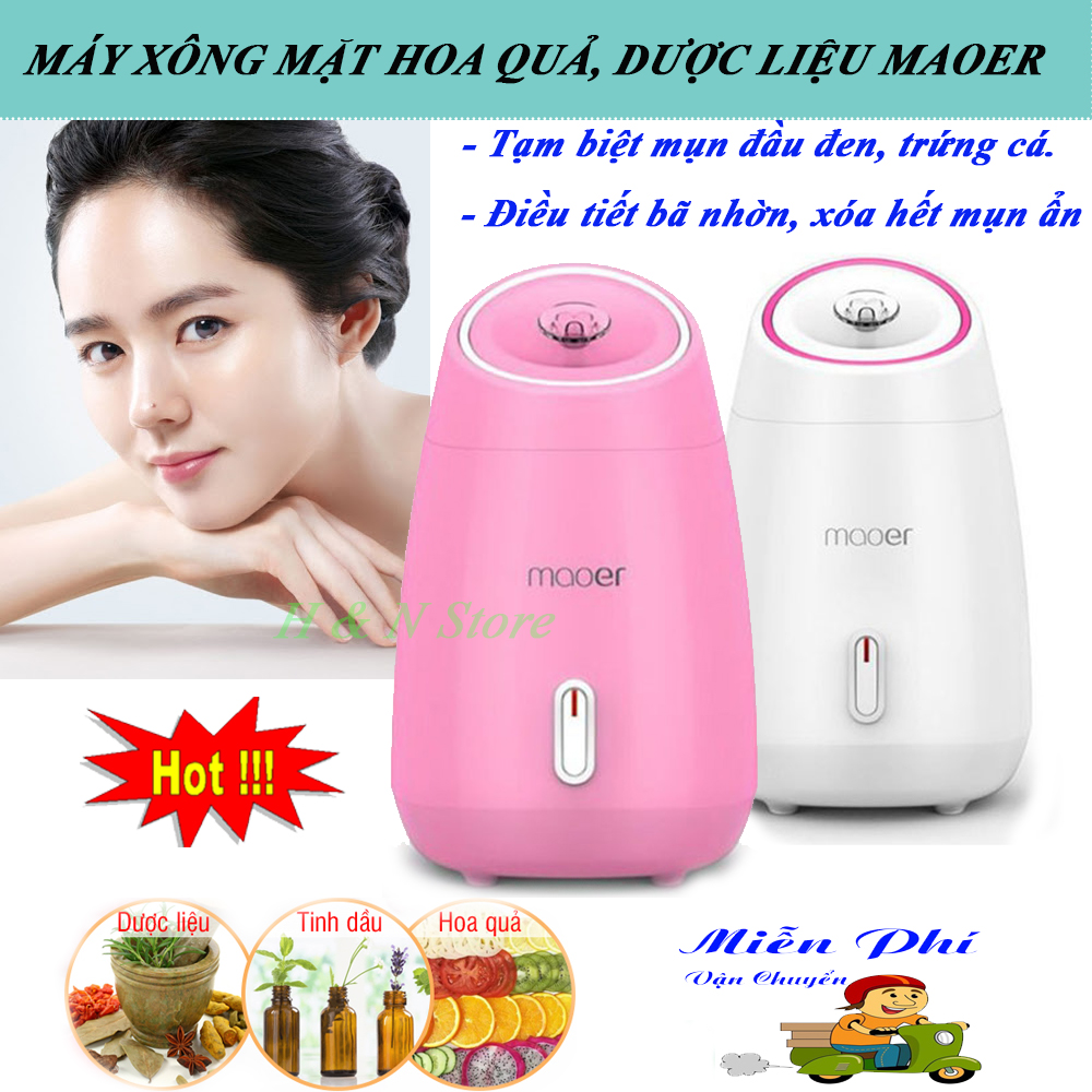 Máy Xông Hơi Mặt Hoa Quả Tươi Máy Xông Hơi Mặt Máy Chăm Sóc Da Mặt. Giúp Làm Sạch Da Ngăn Ngừa Mụn Da Trắng Mịn Đẹp Tự Nhiên - Mua Ngay Tặng Móc Dán Đt !