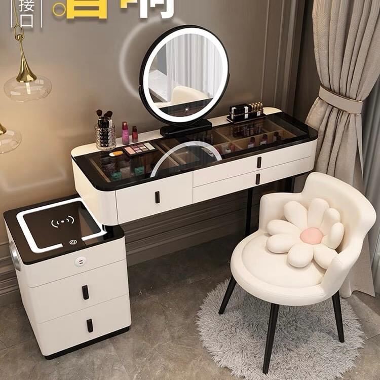 Bàn trang điểm tab cảm ứng ( nghe nhạc, sạc dt, đèn led)