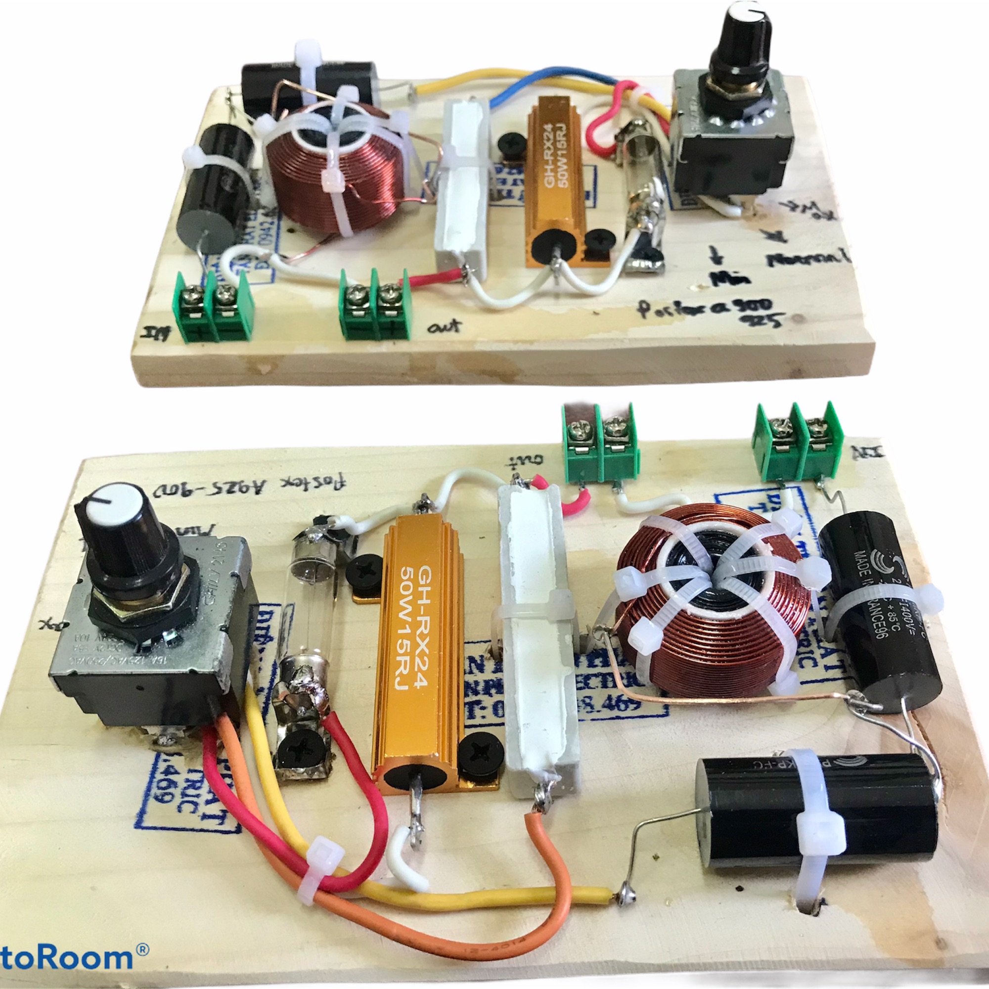 Mạch phân tần Treble + mod 3 selector