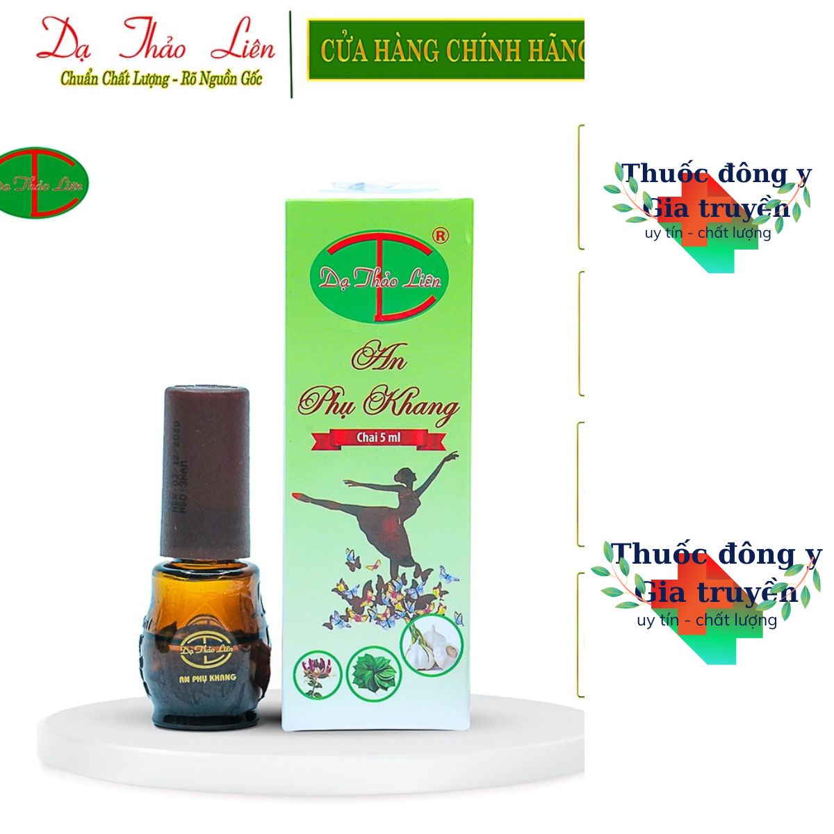 Tinh dầu AN PHỤ KHANG Dạ Thảo Liên Chai 20ml