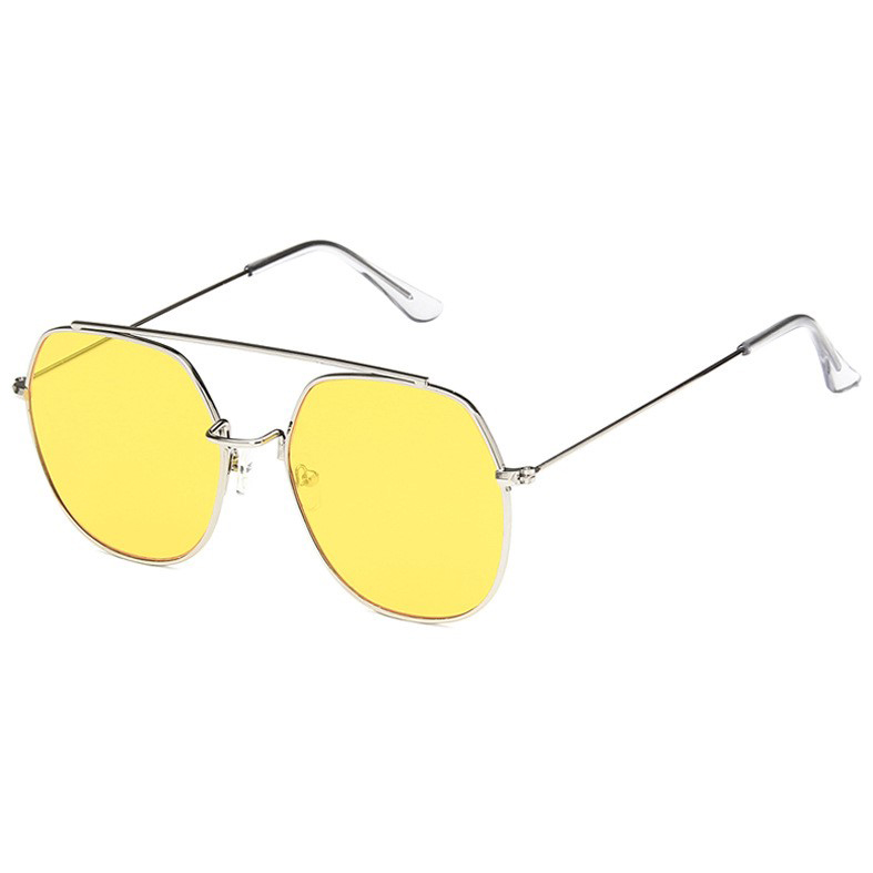 Kính mắt phi công aviator dành cho nam nữ uv400 - gọng kính thời trang unisex siêu chất