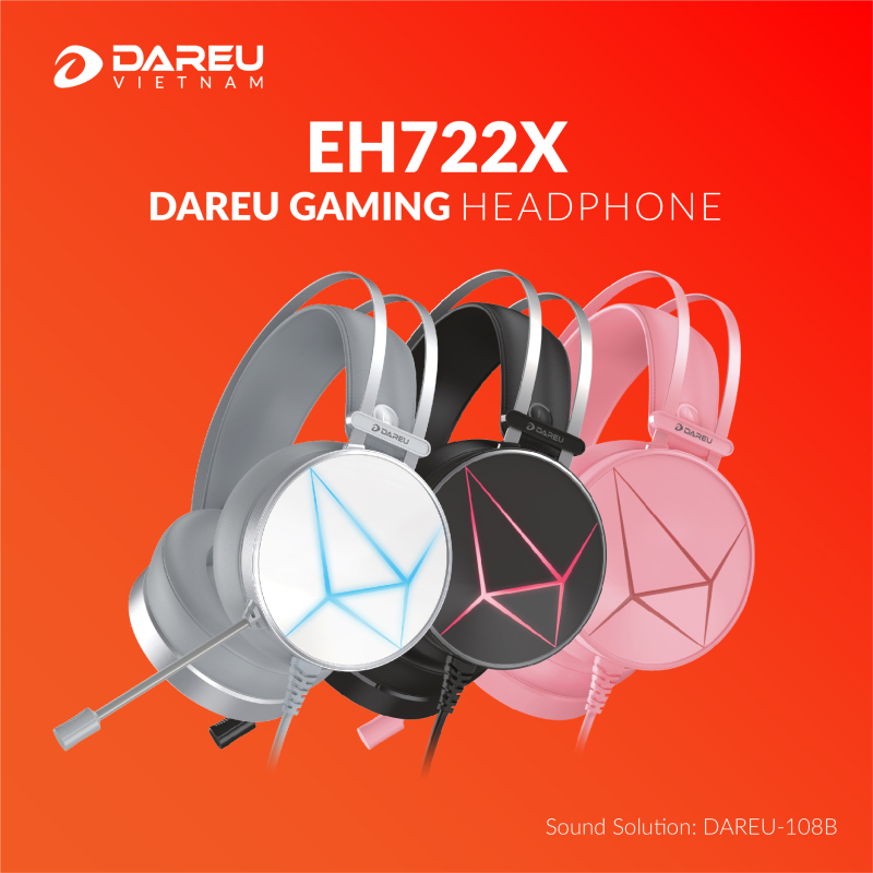 Bảng giá Tai nghe DareU EH722X 7.1 - Chính hãng BH 12 tháng Phong Vũ