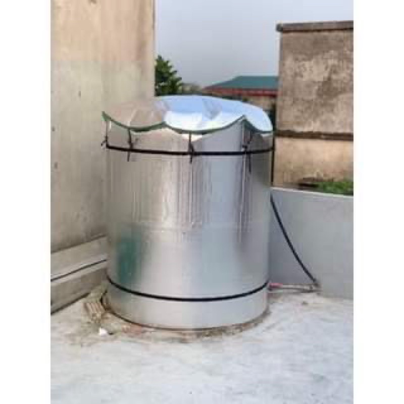 #vỏ_bọc_chống_nóng_téc_nước dáng đứng 1000 lít ->2000 lít