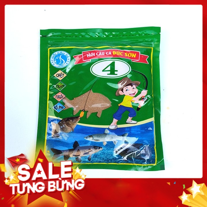 Mồi câu cá Đức Sơn cao cấp - Mồi câu số 4