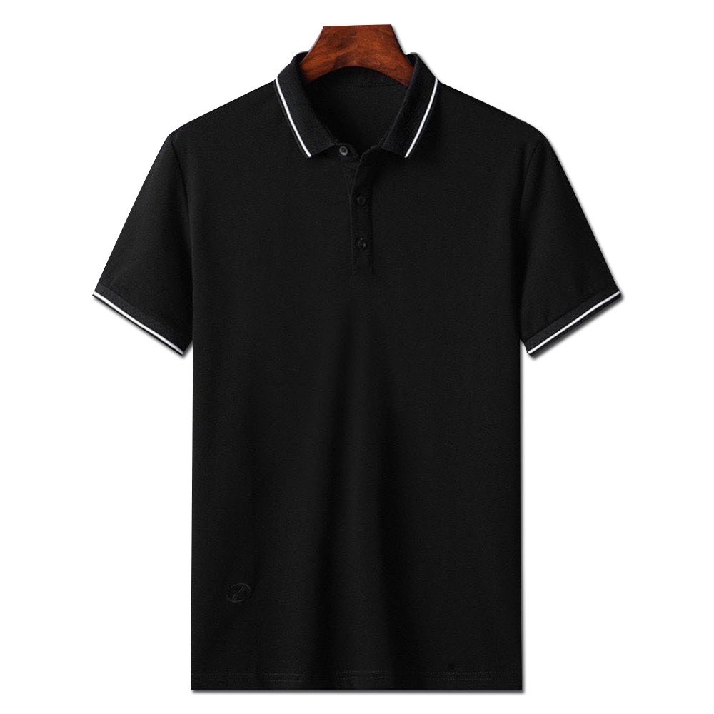 Áo thun cổ trụ cổ bâu polo viền cổ (CHẤT MÈ)