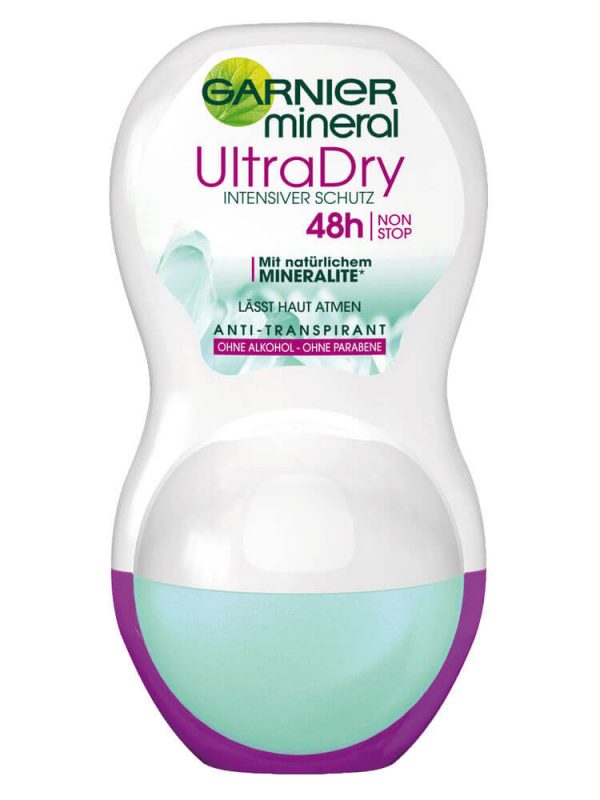 Lăn khử mùi Ganier Mineral Ultra Dry bảo vệ bạn 48h