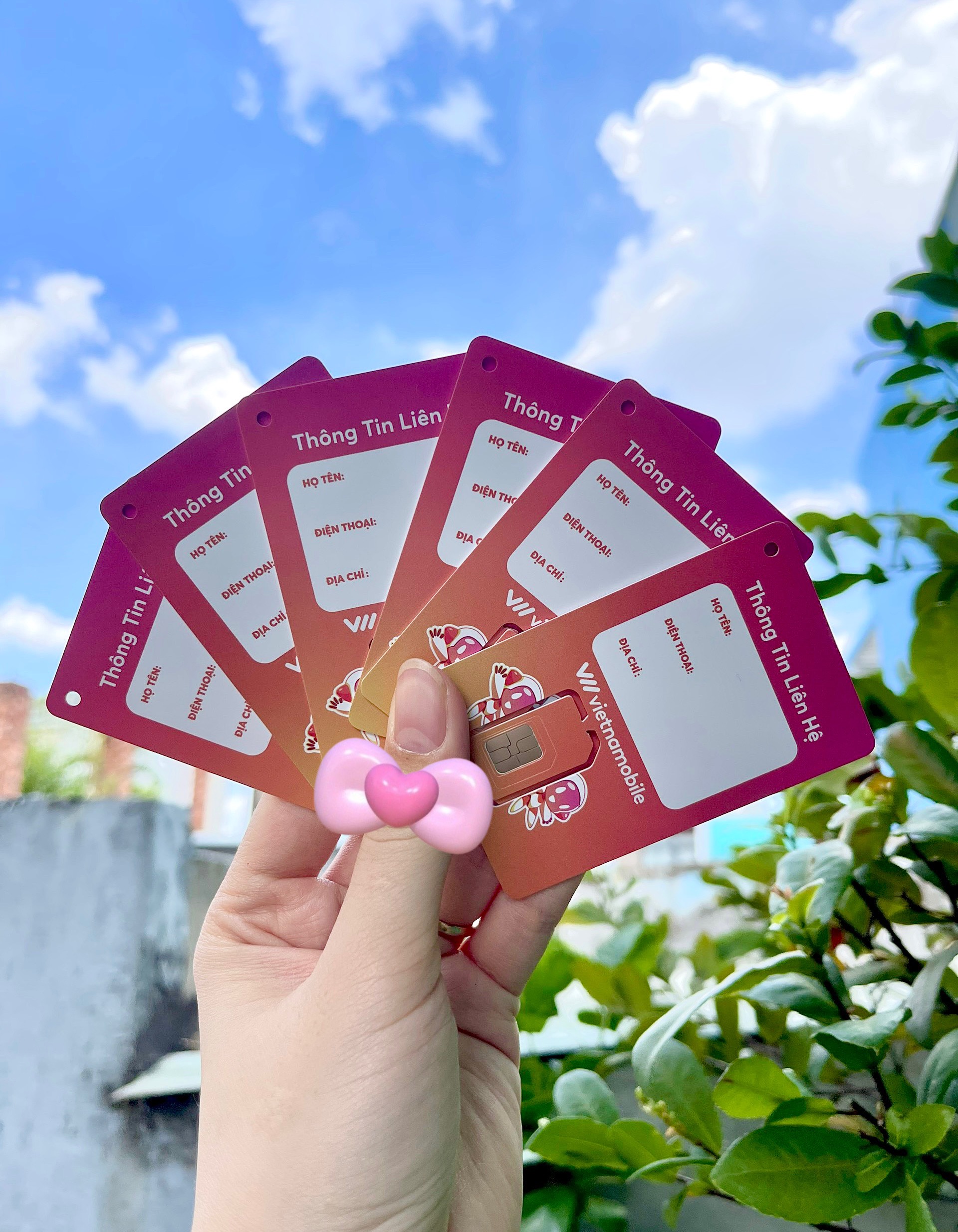 [Hcm]Vietnamobile Sim Card Number 0Vnd Valid for 30 Days