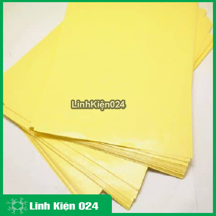 Bộ 10 giấy in nhiệt A4 làm mạch in thủ công