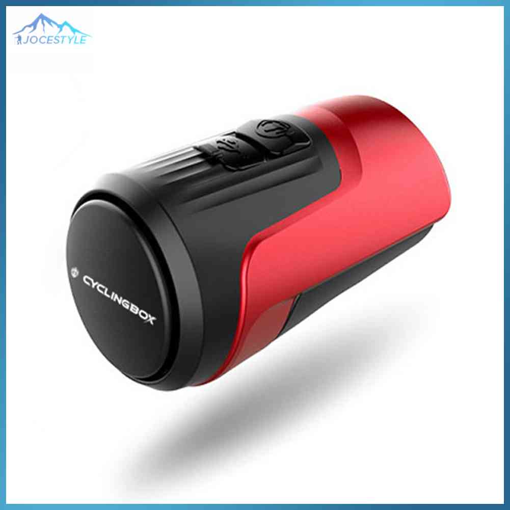 CYCLINGBOX 2 in 1 Bike Handlebar Electric Horn Anti Theft Bell USB Charging