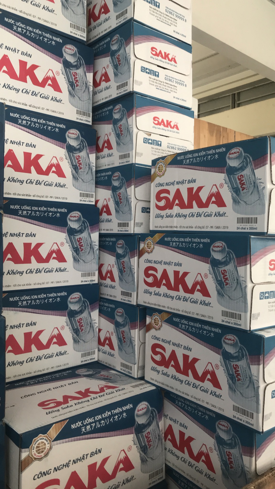[HCM]NƯỚC SAKA 355ml