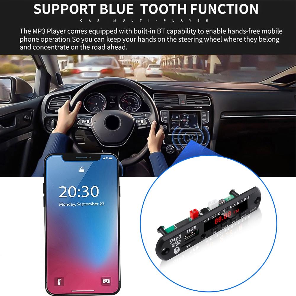 Mạch bluetooth FM,AUX,USB,TF (KAM000152)