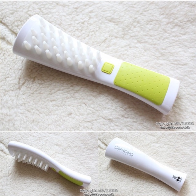 [HCM]Lược gội đầu massage Chahong Scalp Led Wave sonic