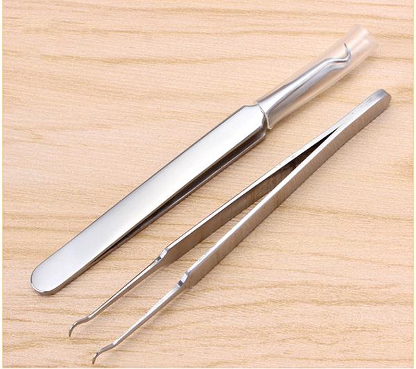 LAVY STORE - Combo 2 Nhíp Gắp Mụn Đầu Đen Mụn Dưới Da Thông Minh