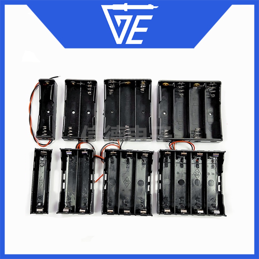 Đế pin 18650 các loại