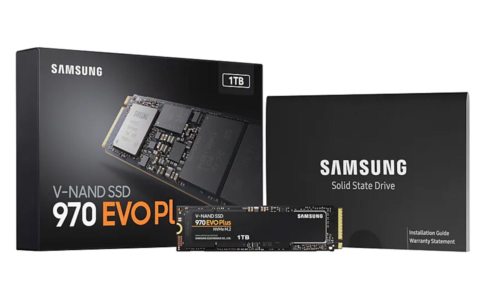 SSD 1TB Samsung 970 EVO M.2 NVMe (Mã MZ-V7E1T0BW)