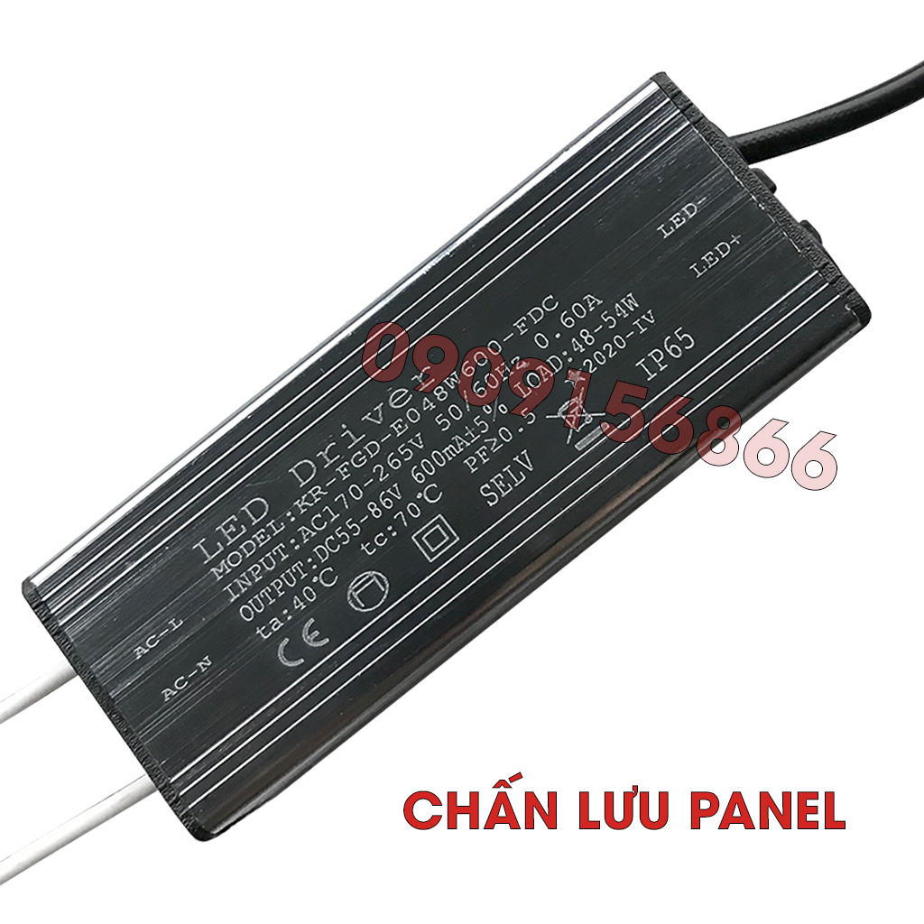 Chấn lưu 48w - 55w driver cho led panel