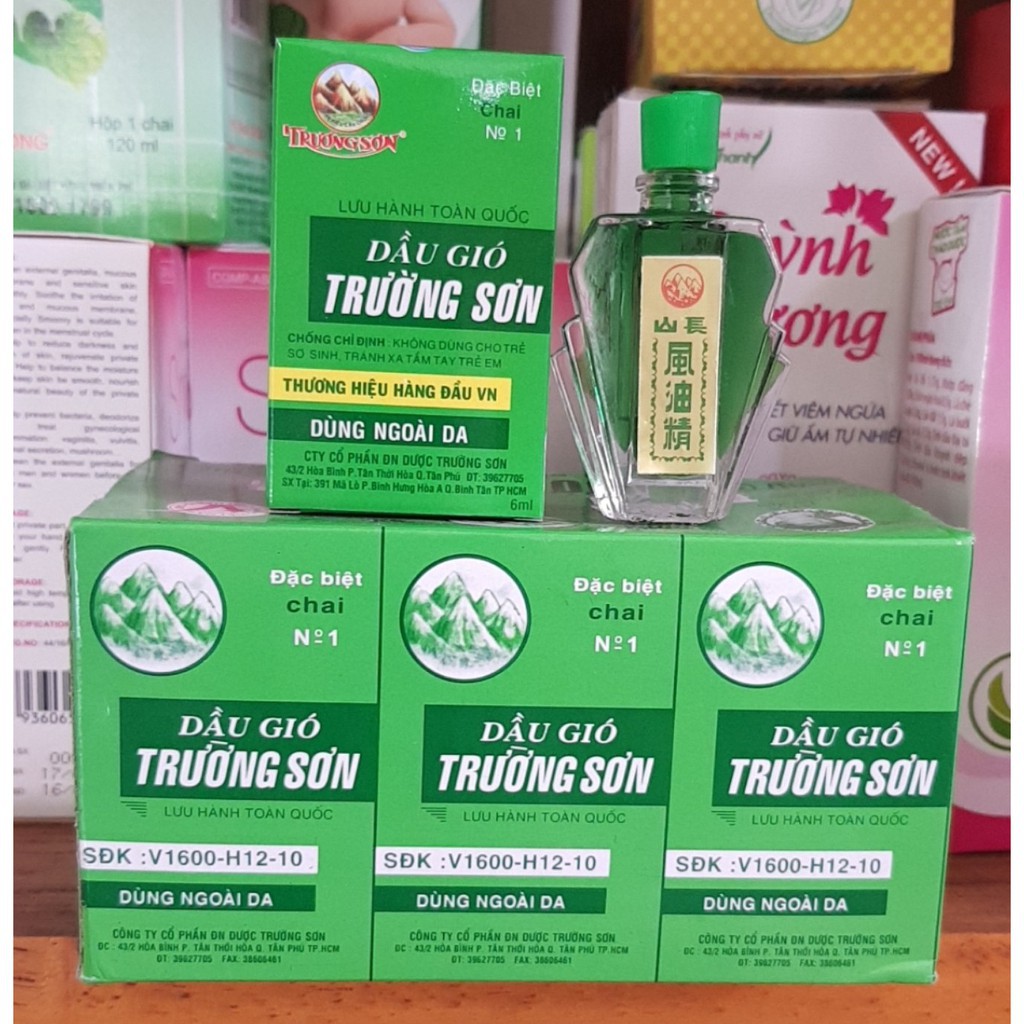 dầu gió trường sơn chai 6ml