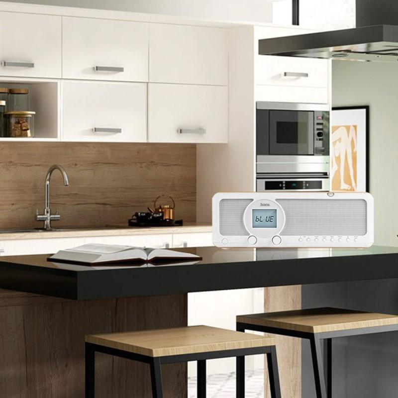 Loa Bluetooth để bàn Hoco BS12 Earl Wooden