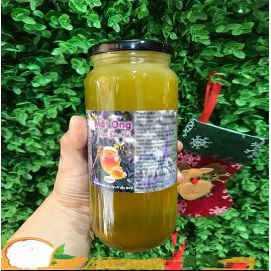 Hũ thủy tinh 1000ml nắp thiết đen or vàng