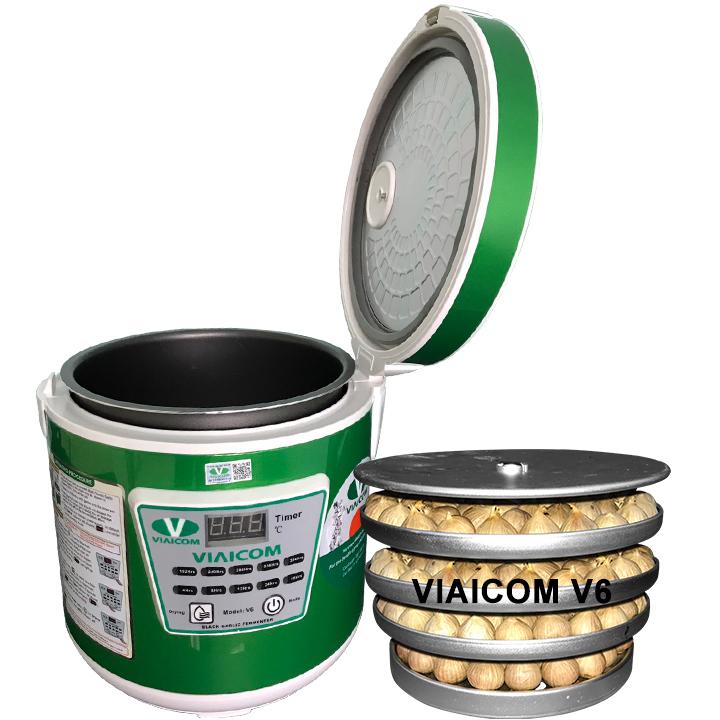 [ FREESHIP Toàn Quốc ] MÁY LÀM TỎI ĐEN VIAICOM V6