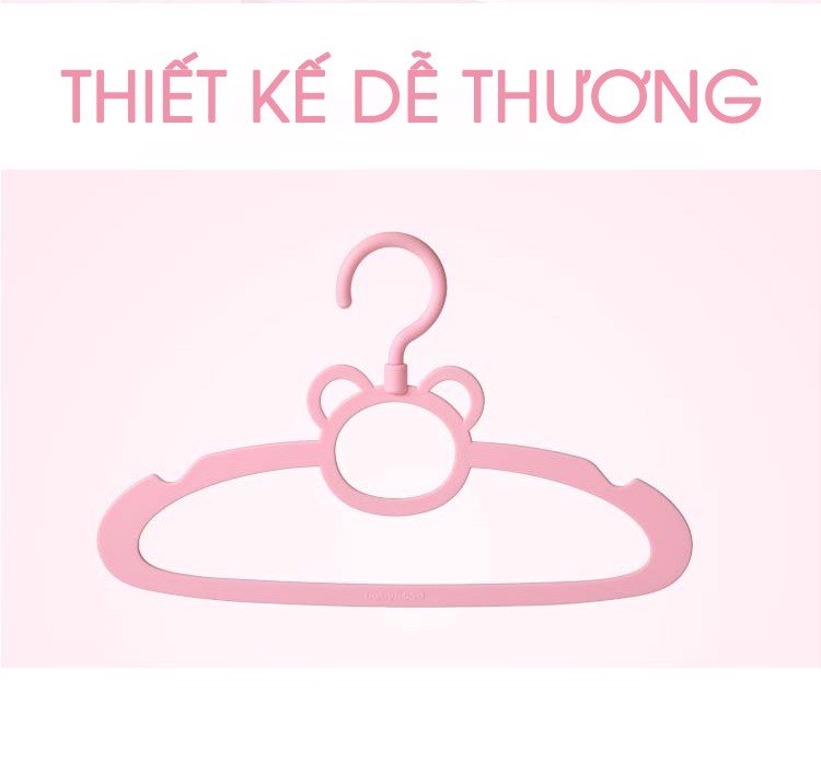 Set 5 móc quần áo cho bé Babyhop