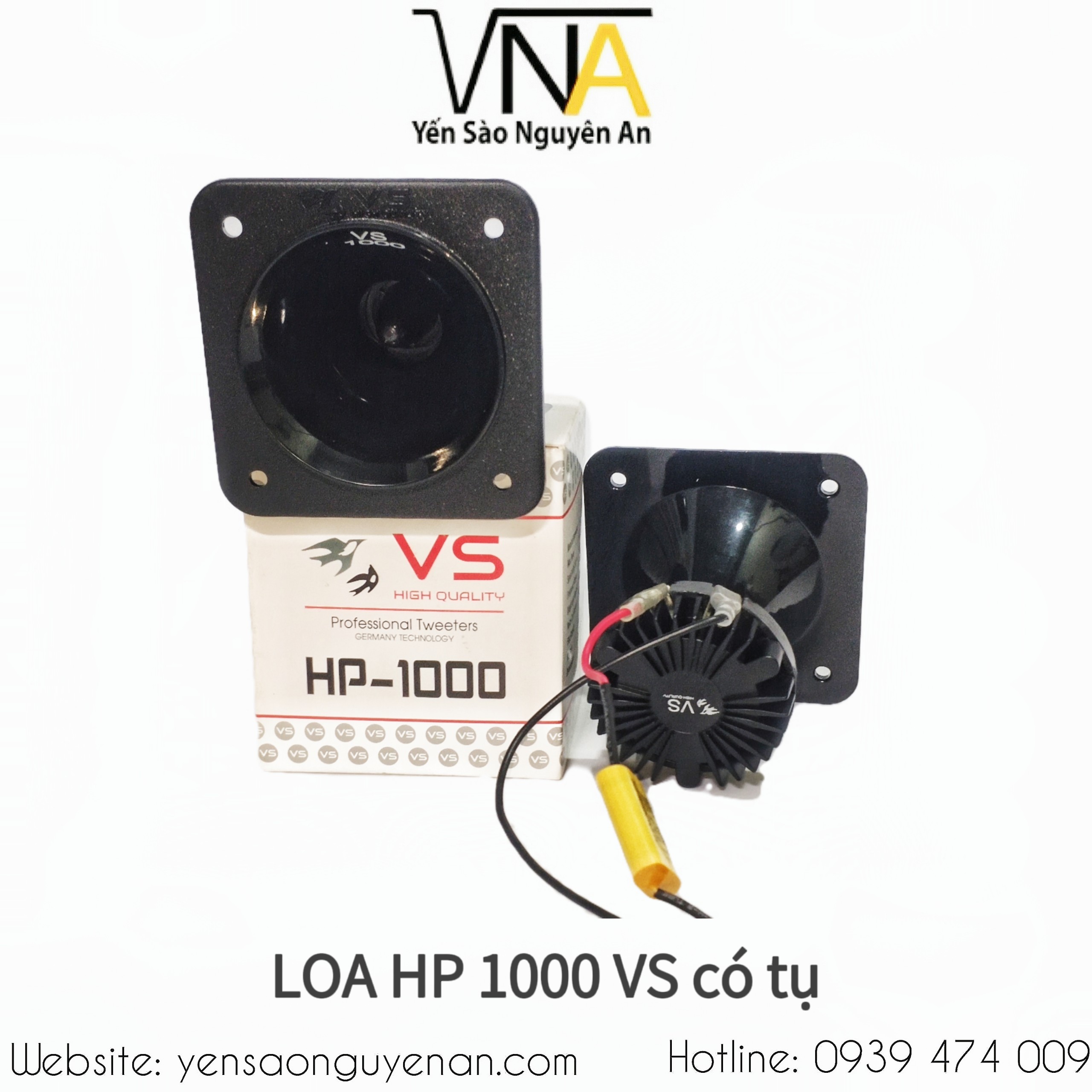 LOA DẪN NHÀ YẾN - LOA HP 1000 VS CÓ DÂY