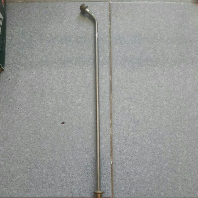 Cần phun sâu Inox ren trong 14mm cong 45 độ giá bán 1 cây