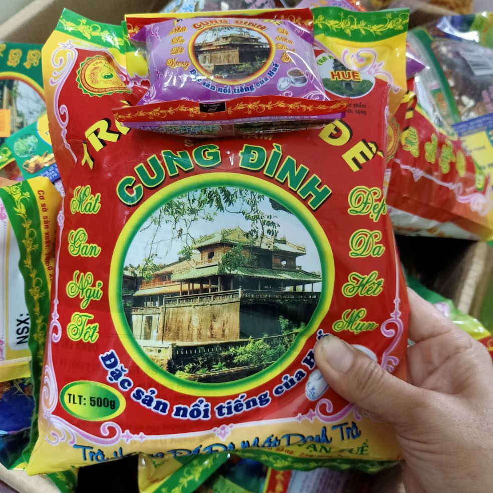 Trà cung đình G10 Phương Dung MÀU ĐỎ 500gr