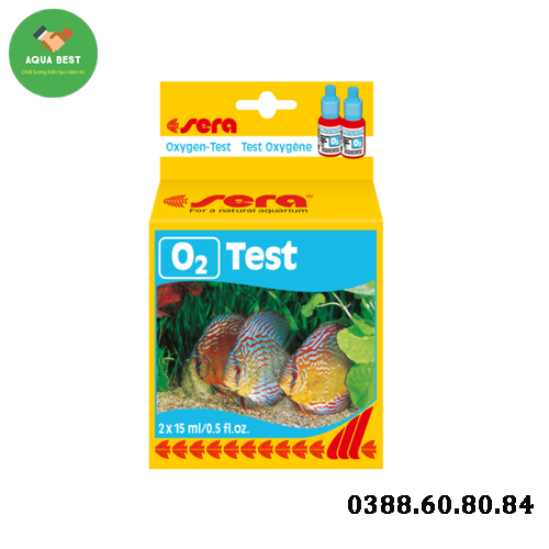 [HCM]Hộp test oxy Sera - Test O2 Sera Đức