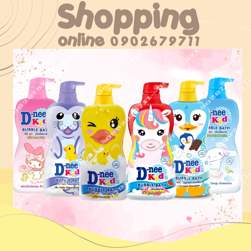 Sữa Tắm Trẻ Em Dnee Kids Hình Thú 400ML
