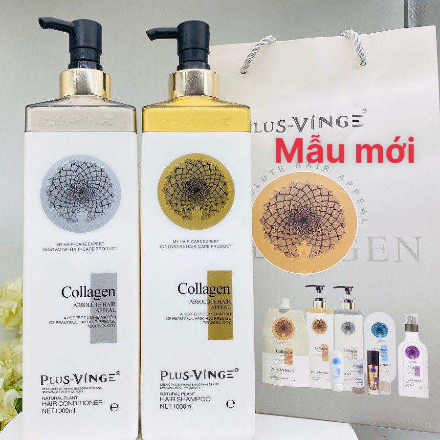 Gift Essential Oil-Collagen Conditioner Vinge1000ML X 2