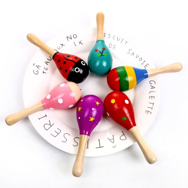 Lục Lạc Gỗ Tròn Bé 11cm