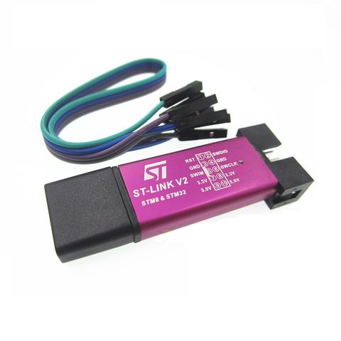 USB - Mạch Nạp ST-Link V2  STM8 STM32