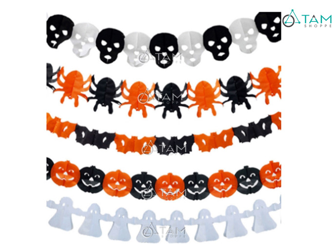 Dây treo DECOR trang trí phòng lễ HALLOWEEN