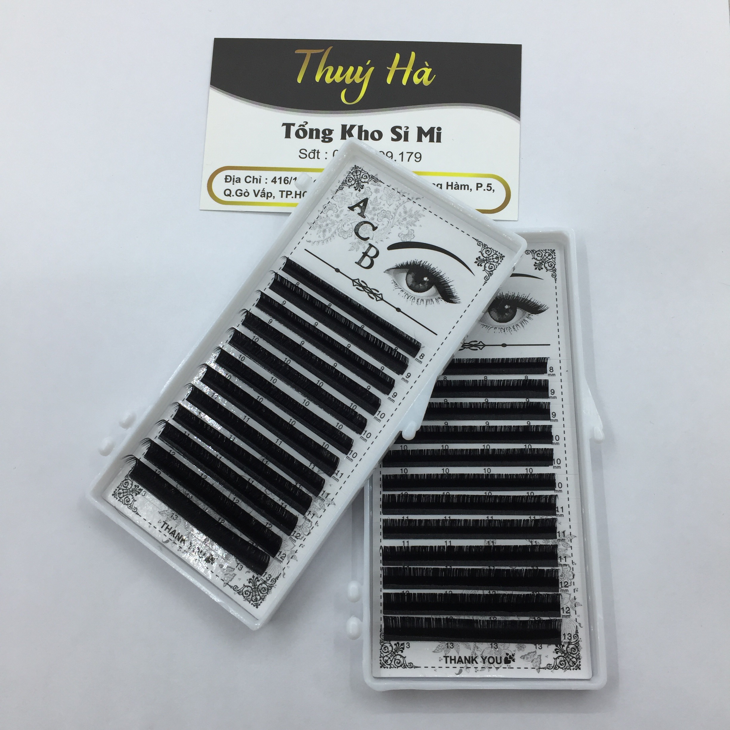 Mi ACB Mix Độ Cong C - D -CC -U - Thúy Hà Eyelash