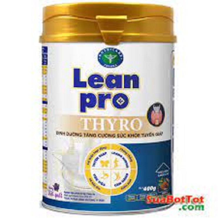 Sữa Lean Pro Thyro 400g (Dinh Dưỡng Giúp Tăng Cường Sức Khỏe Tuyến Giáp)