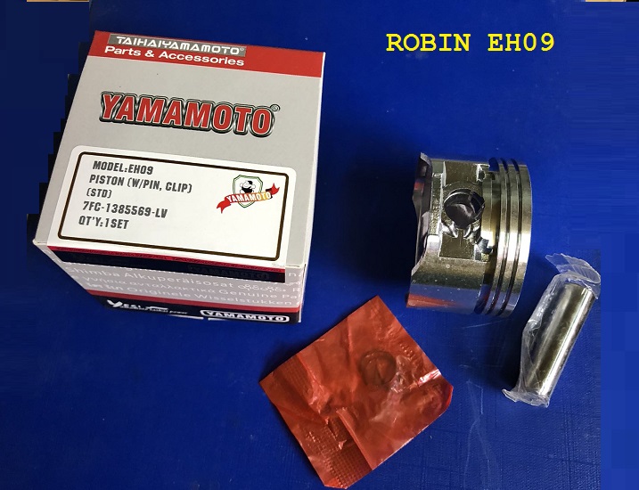 máy đầm cóc Mikasa MT55, Robin EH09 Piston, Séc măng, D=51mm