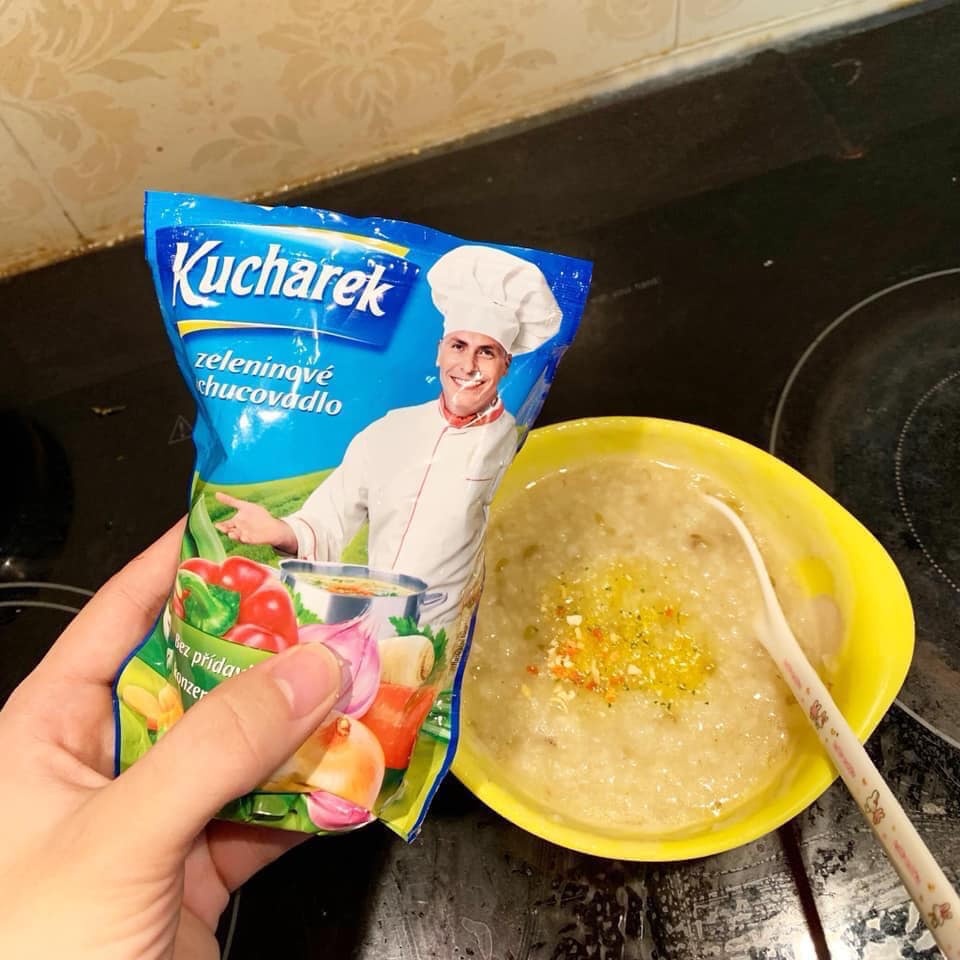 Hạt nêm hữu cơ kucharek 100% từ rau củ quả - gói 200gram tiện dụng