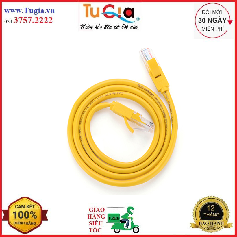 Cáp mạng đúc sẵn cat6 ugreen 11230 - 1m-hàng chính hãng