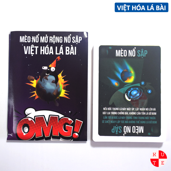 Mèo Nổ Mở Rộng Imploding Kittens Việt Hóa