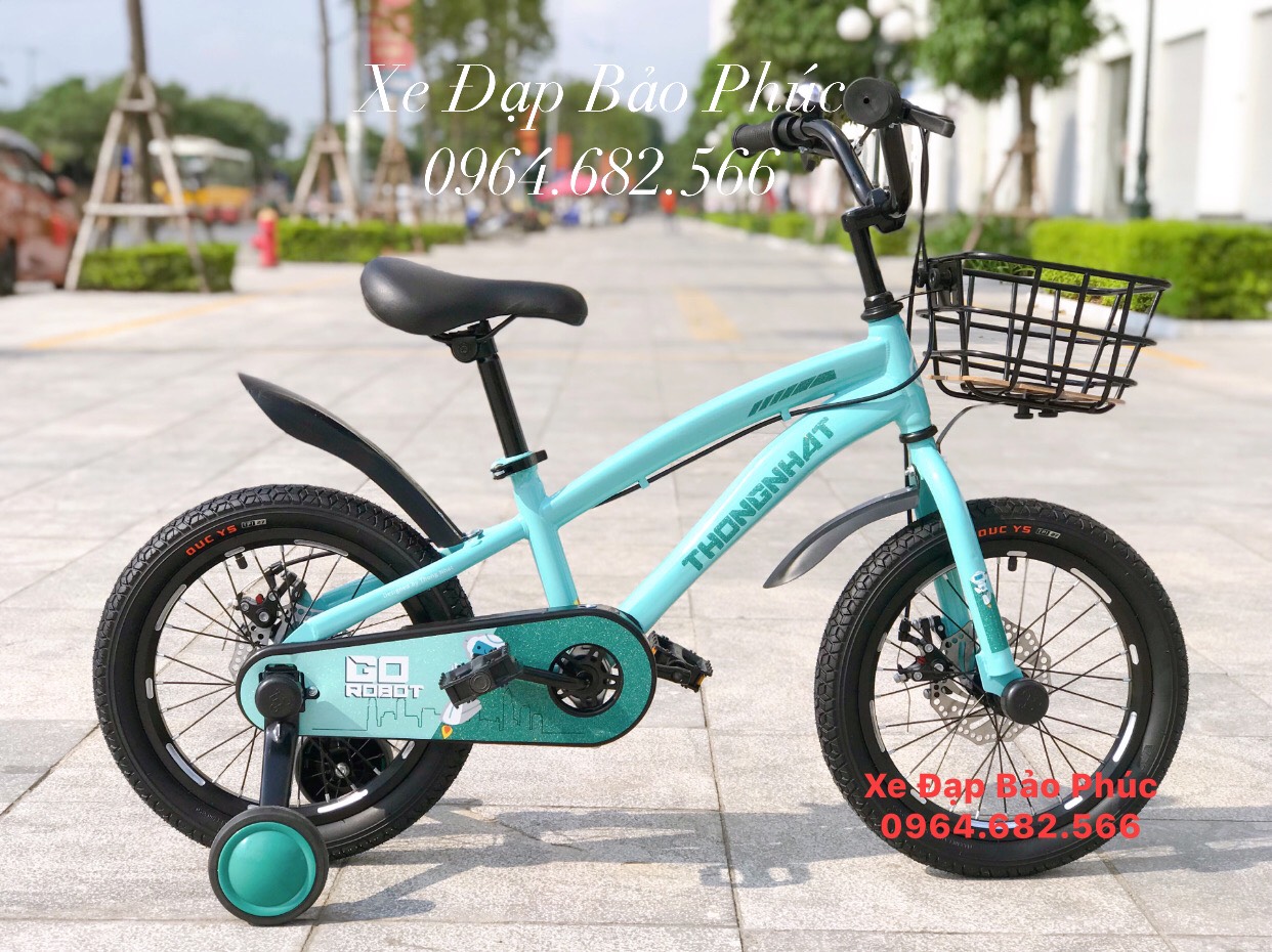 Xe đạp trẻ em Thống Nhất Robot phanh đĩa size 16 inch 2023
