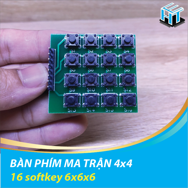 BÀN PHÍM MA TRẬN 4x4