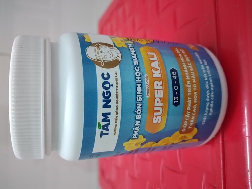 Phân bón Super Kali 13-0-46 lọ 100g